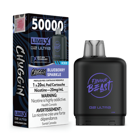 Flavour Beast Level X G2 Ultra Pre-Filled Pods 50000