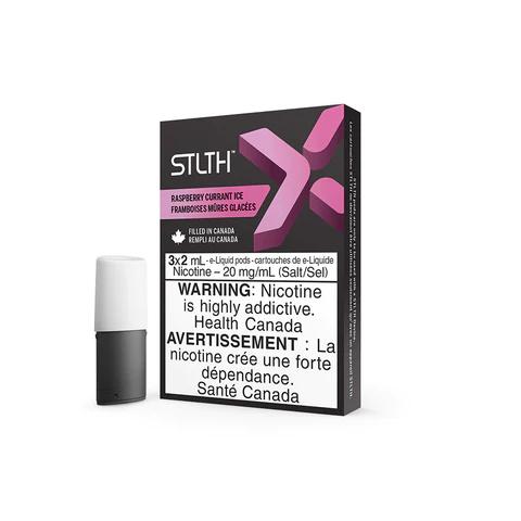 STLTH X Pod Pack Raspberry Currant Ice