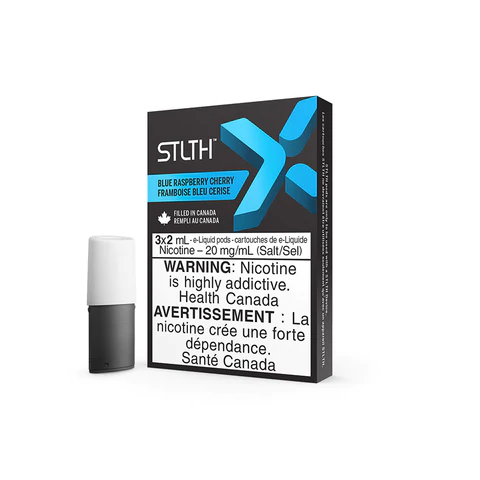 STLTH X Pod Pack Blue Raspberry Cherry
