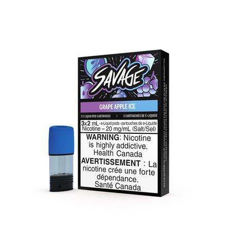 STLTH Pod Pack Savage Grape Apple Ice 3PK